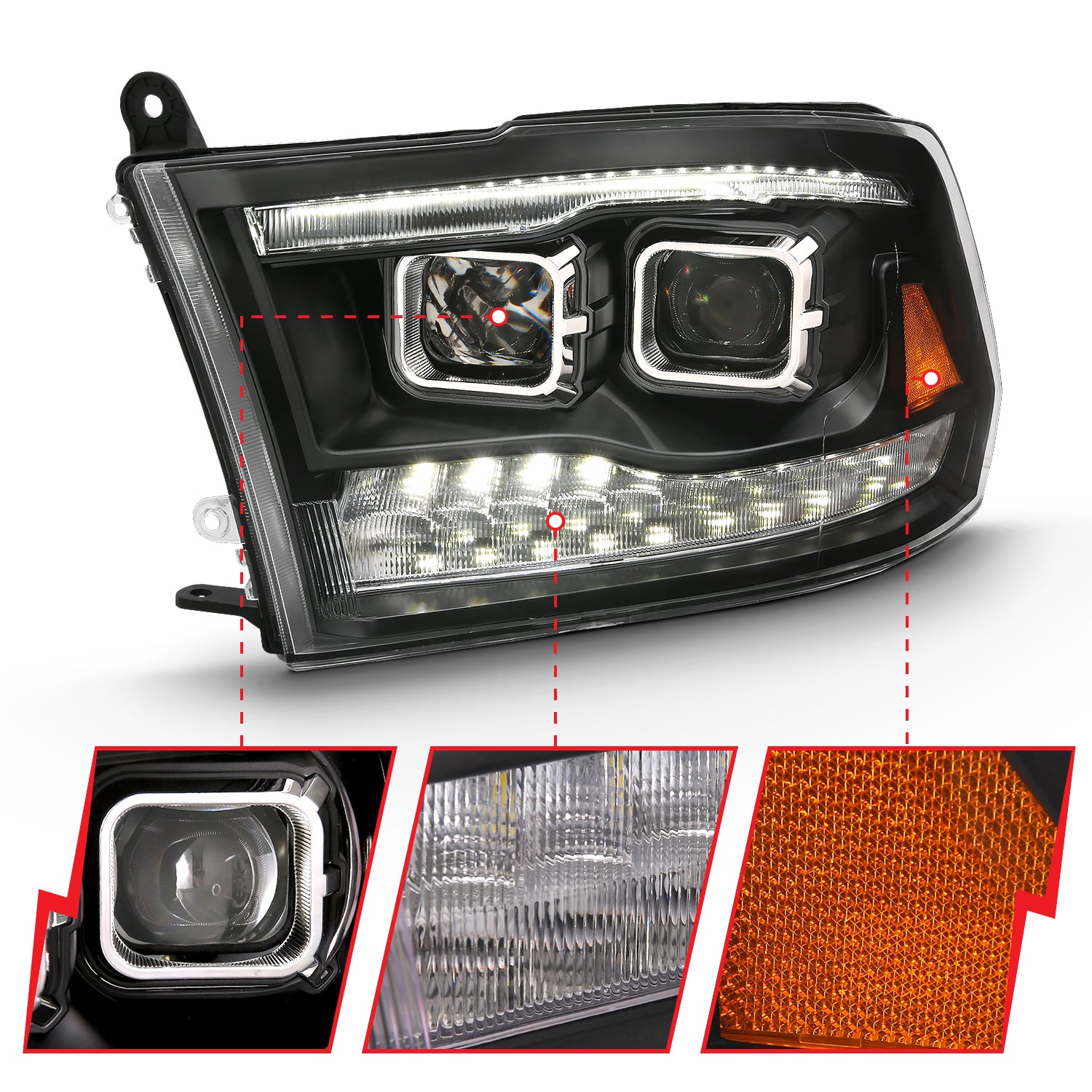 ANZO USA 111441 - Headlight Set