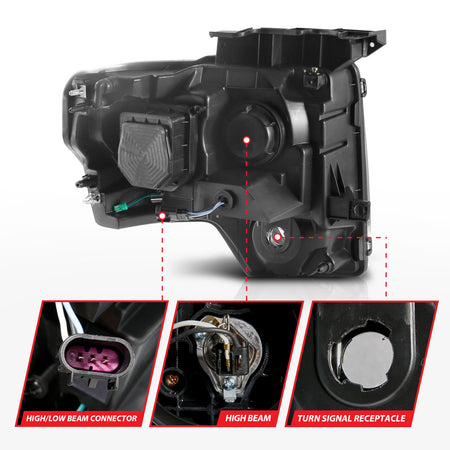 ANZO USA 111443 - Headlight Set