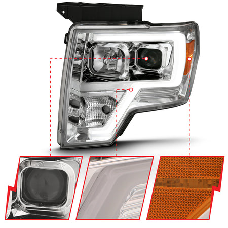 ANZO USA 111444 - Headlight Assembly