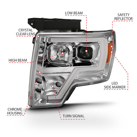ANZO USA 111444 - Headlight Assembly