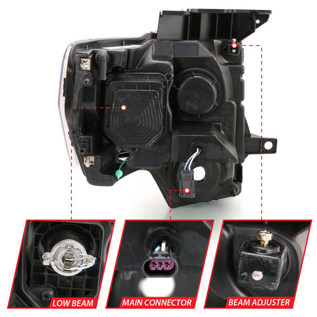 ANZO USA 111444 - Headlight Assembly