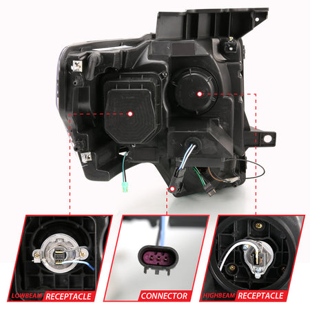 ANZO USA 111445 - Headlight Set