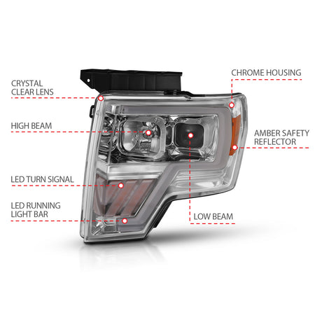 ANZO USA 111446 - Headlight Assembly