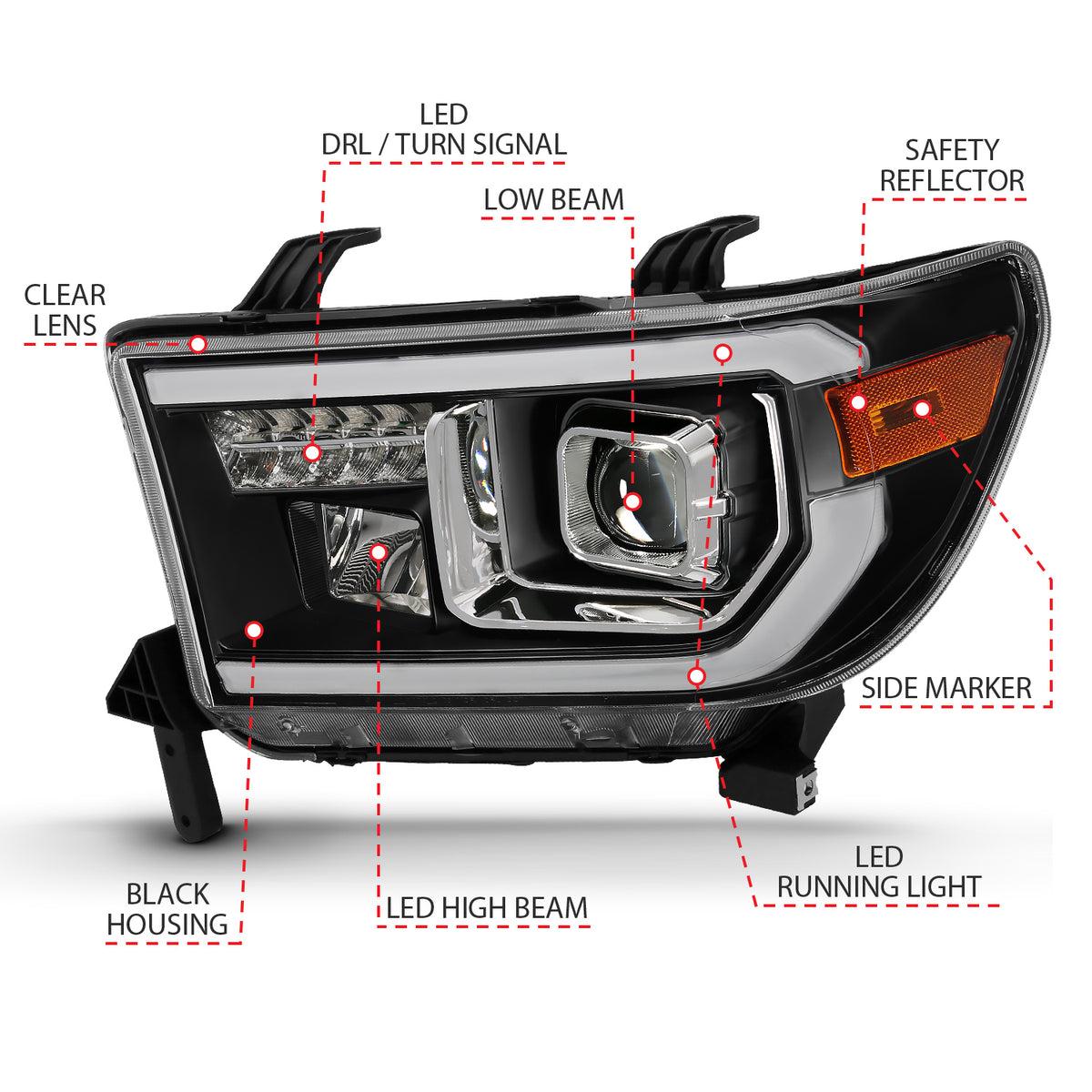 ANZO USA 111447 - Headlight Set