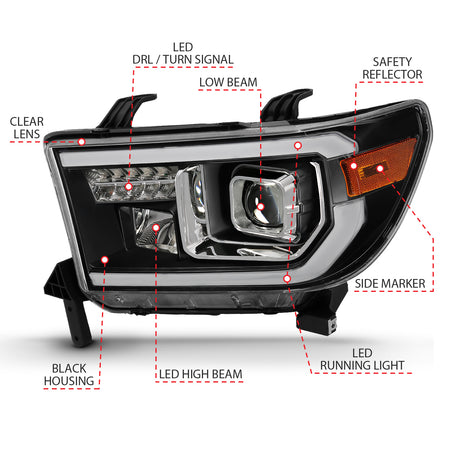 ANZO USA 111447 - Headlight Set