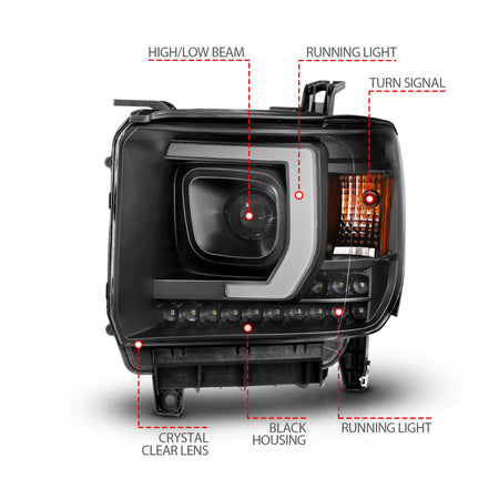 ANZO USA 111450 - Headlight Set