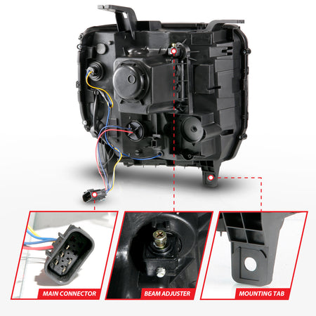 ANZO USA 111450 - Headlight Set