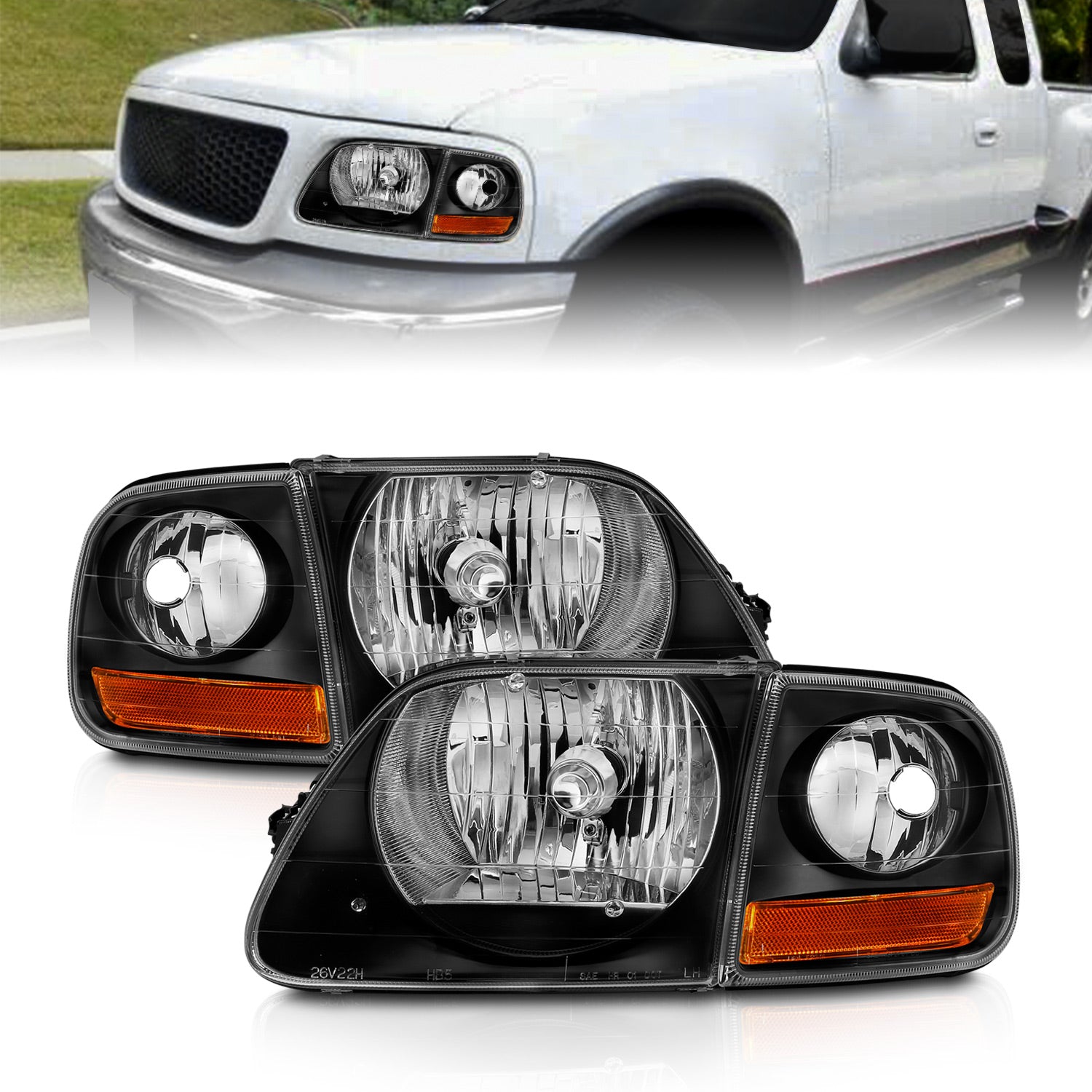 ANZO USA 111460 - Headlight Set