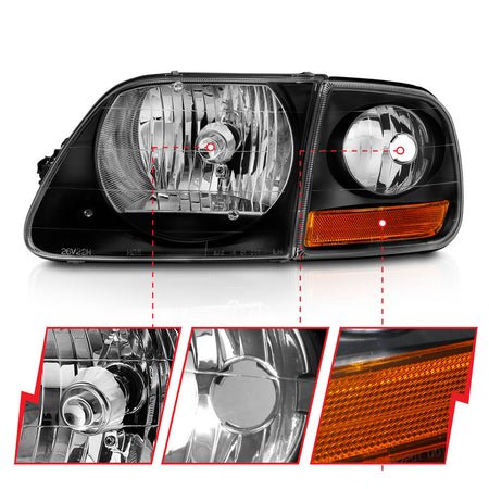 ANZO USA 111460 - Headlight Set