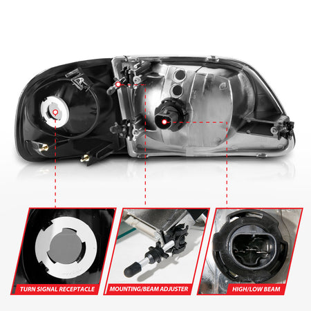 ANZO USA 111460 - Headlight Set