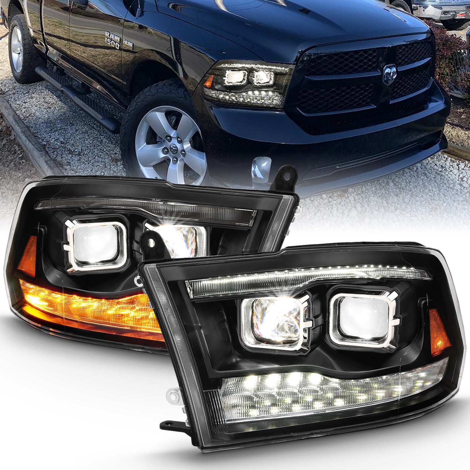 ANZO USA 111464 - LED Projector Headlights 2