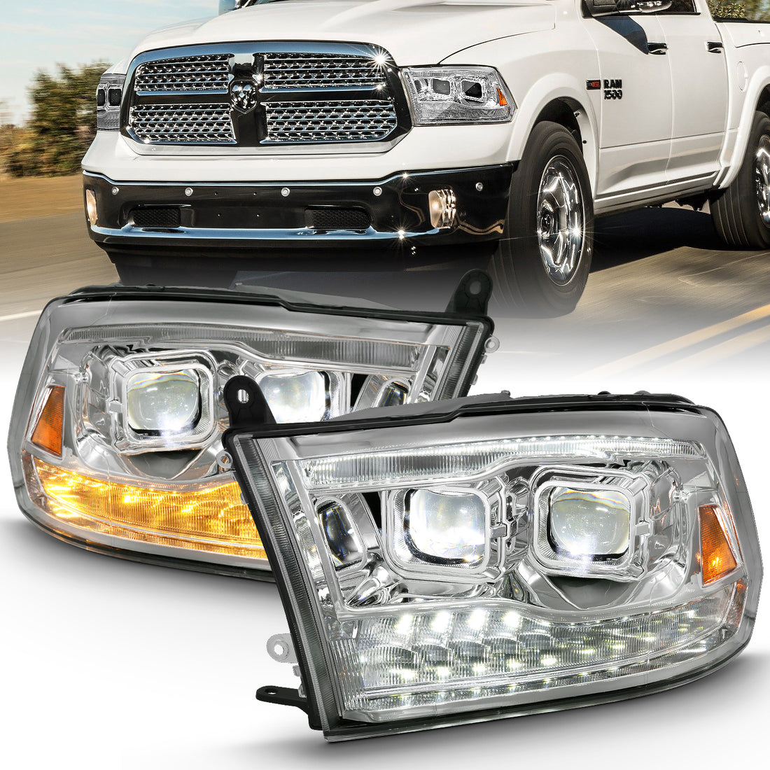 ANZO USA 111465 - LED Projector Headlights 2
