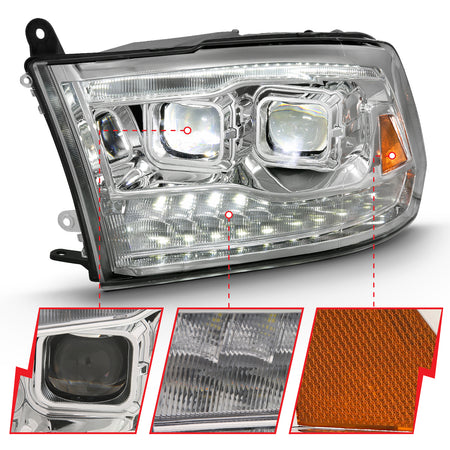 ANZO USA 111465 - LED Projector Headlights 5
