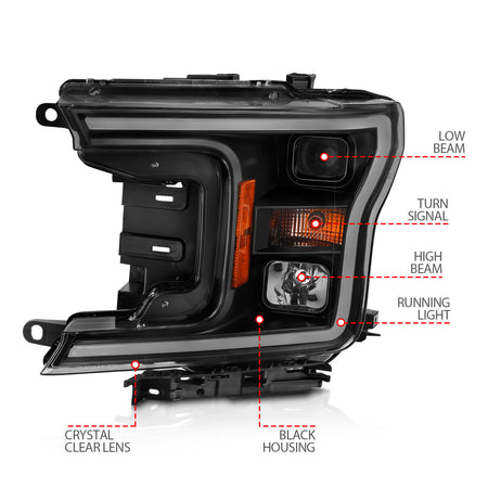 ANZO USA 111467 - Headlight Assembly