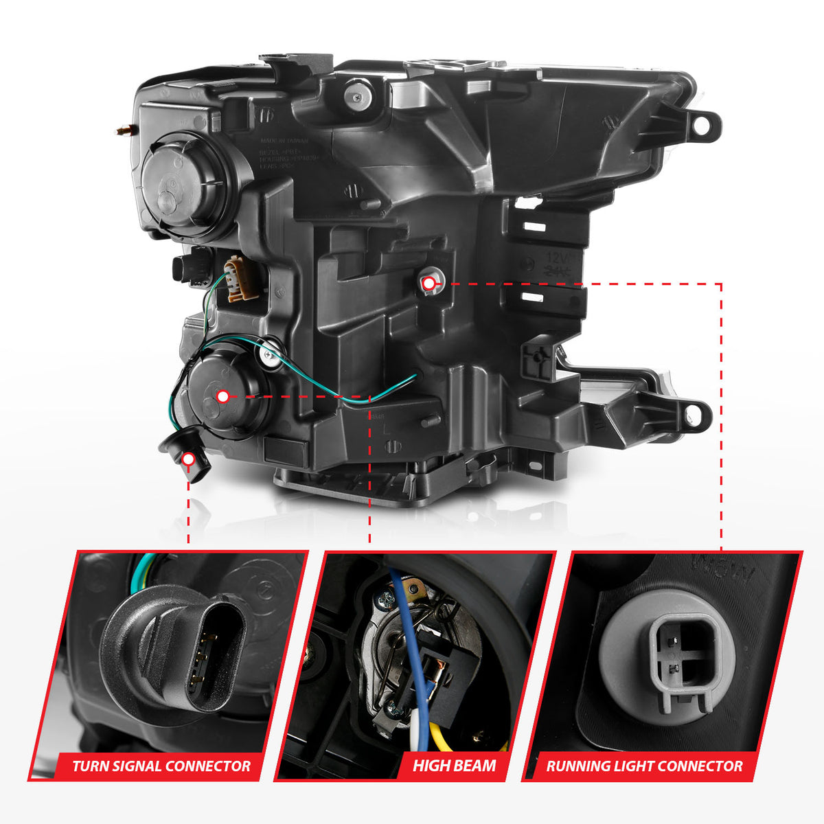 ANZO USA 111467 - Headlight Assembly