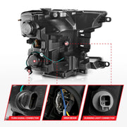 ANZO USA Electrical Lighting and Body ANZO USA 111467 Headlight Assembly