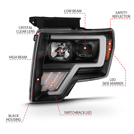 ANZO USA 111469 - Headlight Assembly