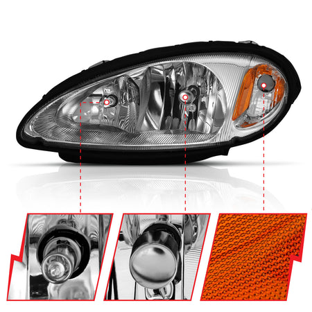 ANZO USA 111472 - Headlight Assembly