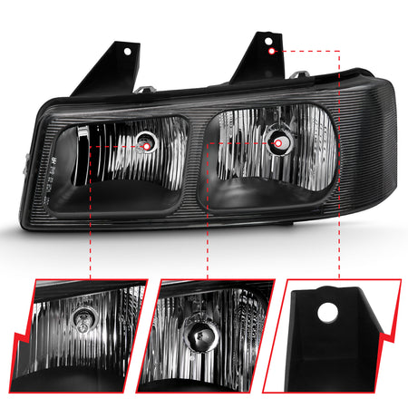ANZO USA 111474 - Headlight Assembly