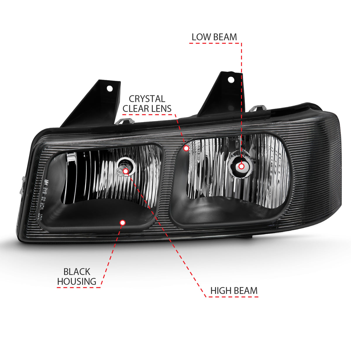 ANZO USA 111474 - Headlight Assembly