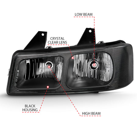 ANZO USA 111474 - Headlight Assembly