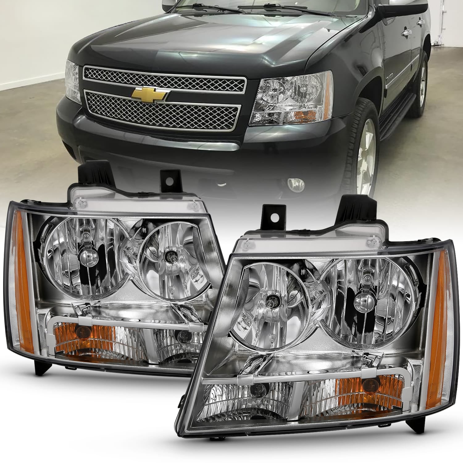 ANZO USA Electrical Lighting and Body ANZO USA 111475 Headlight Assembly