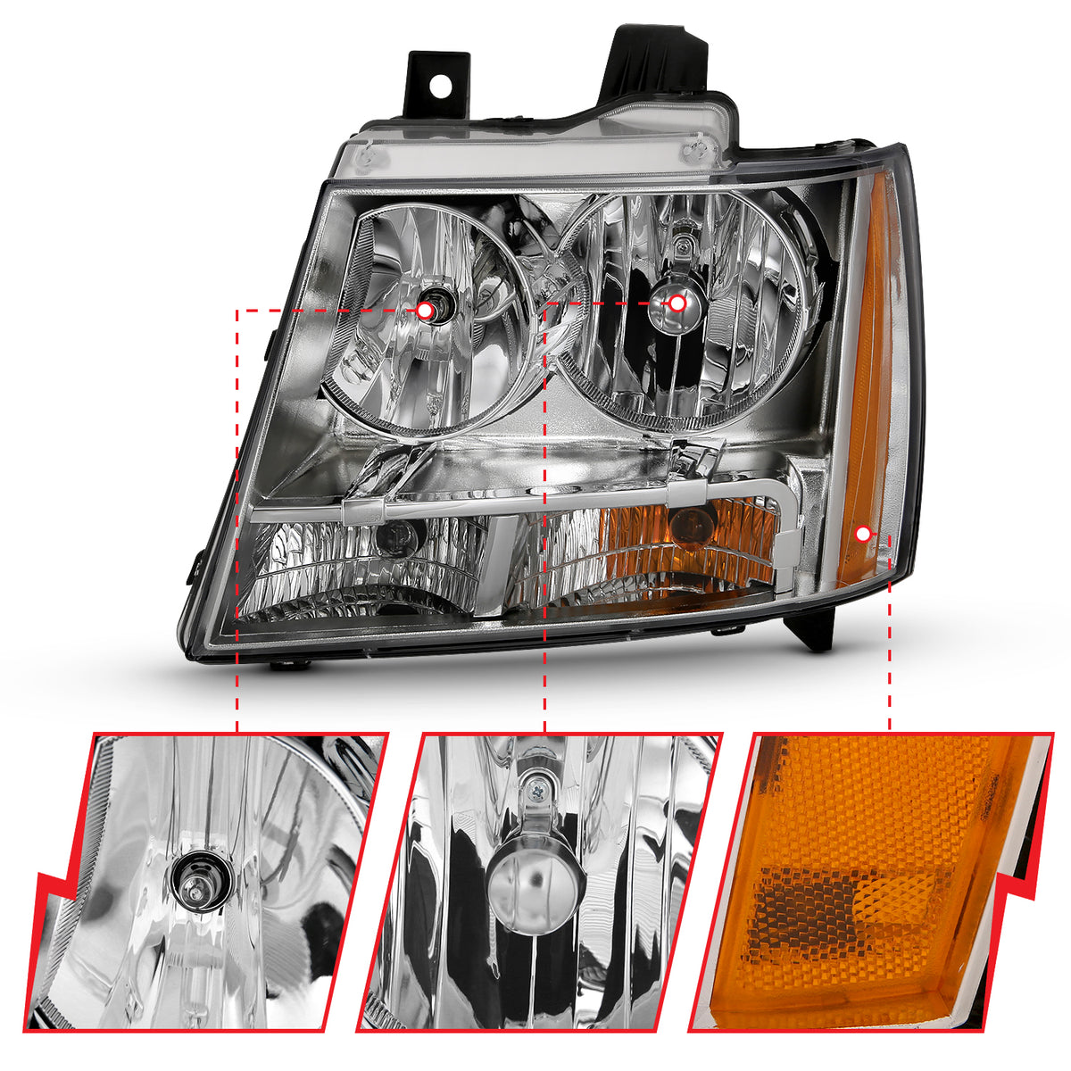 ANZO USA 111475 - Headlight Assembly