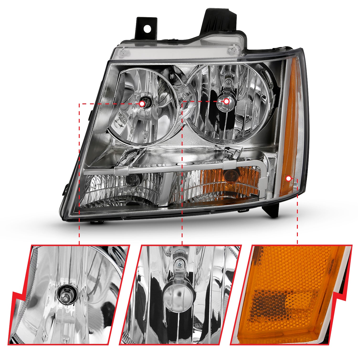 ANZO USA 111475 - Headlight Assembly