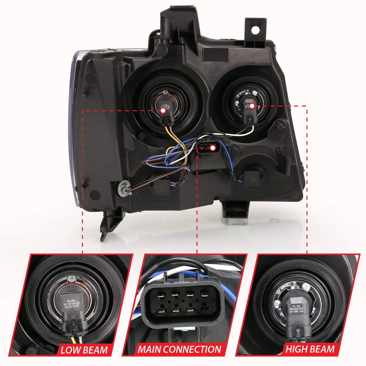 ANZO USA 111475 - Headlight Assembly