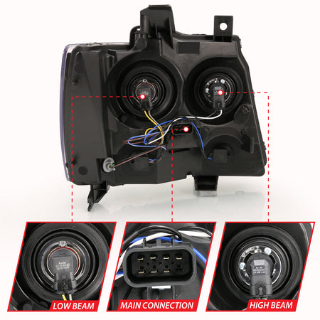 ANZO USA 111475 - Headlight Assembly