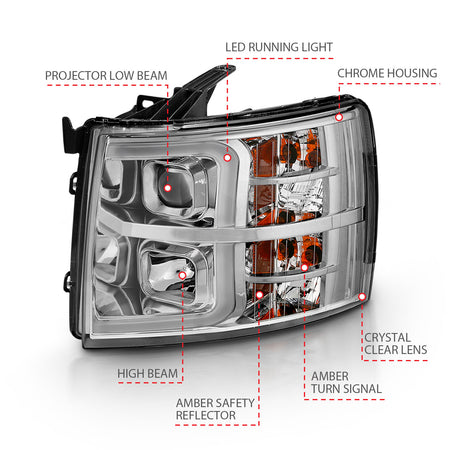 ANZO USA 111481 - Headlight Assembly