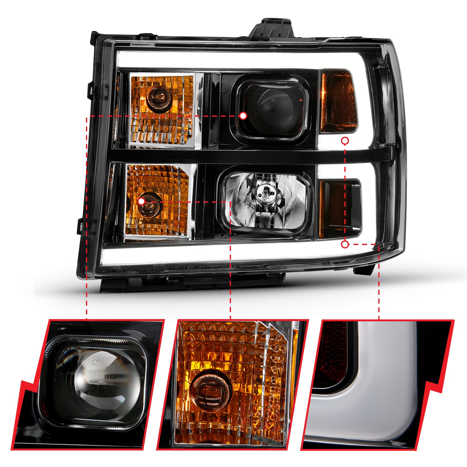 ANZO USA 111482 - Headlight Set