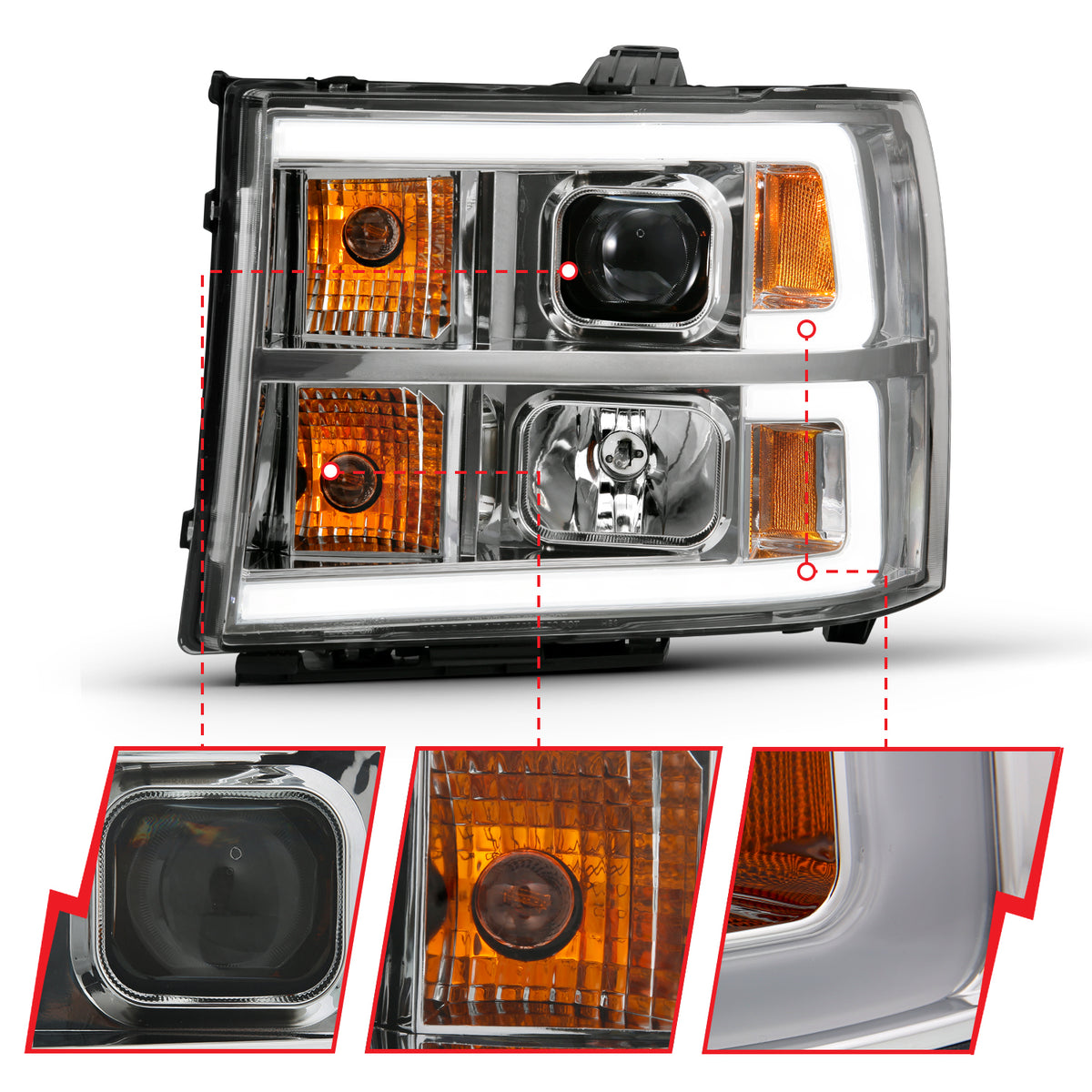 ANZO USA 111483 - Headlight Set