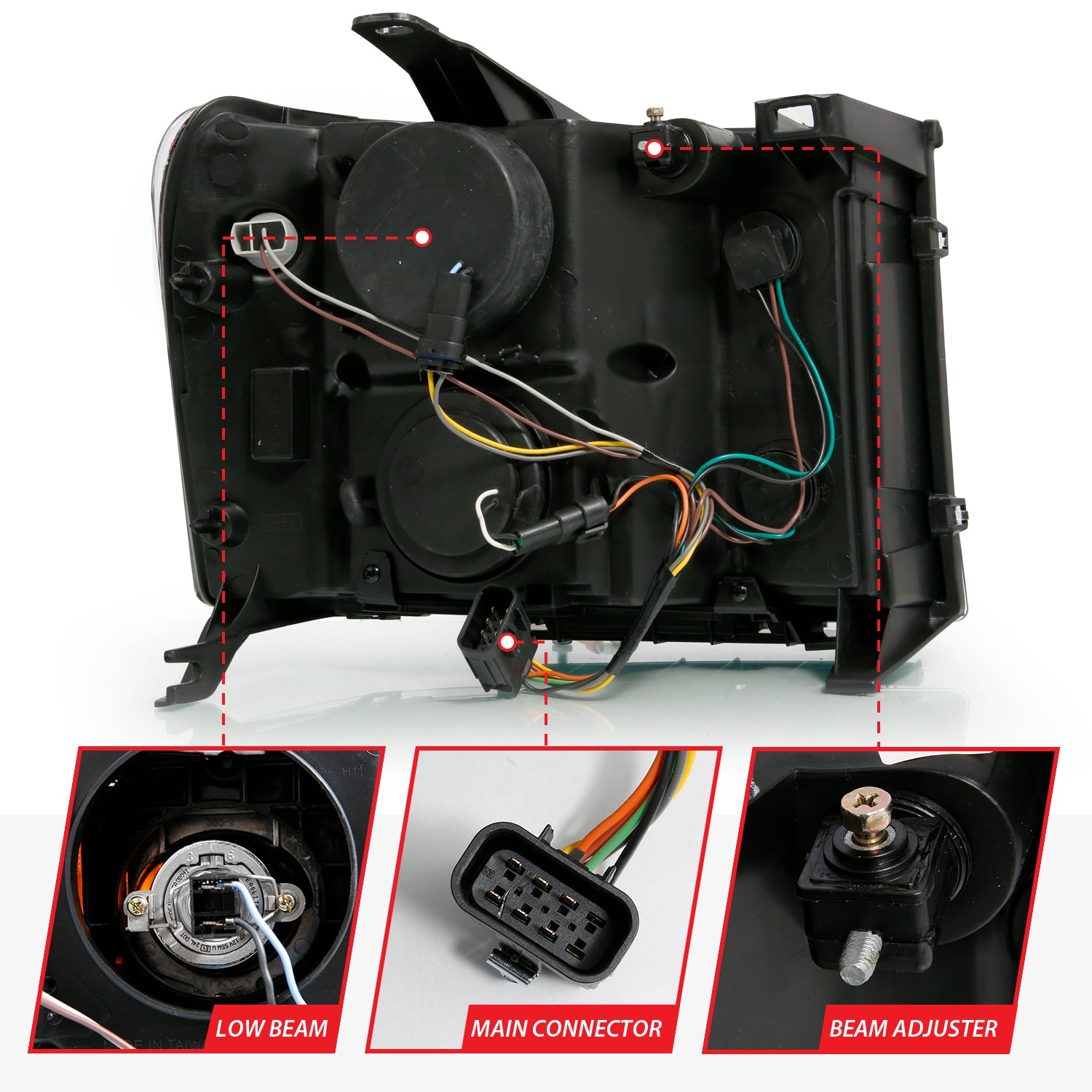 ANZO USA 111483 - Headlight Set