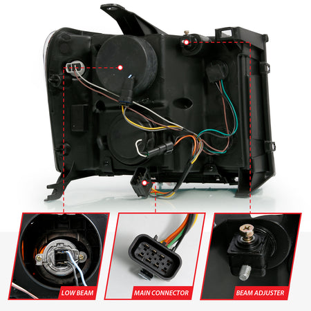 ANZO USA 111483 - Headlight Set