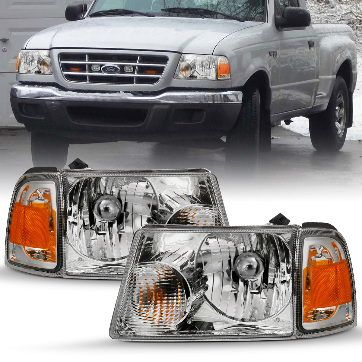 ANZO USA 111484 - Headlight Set