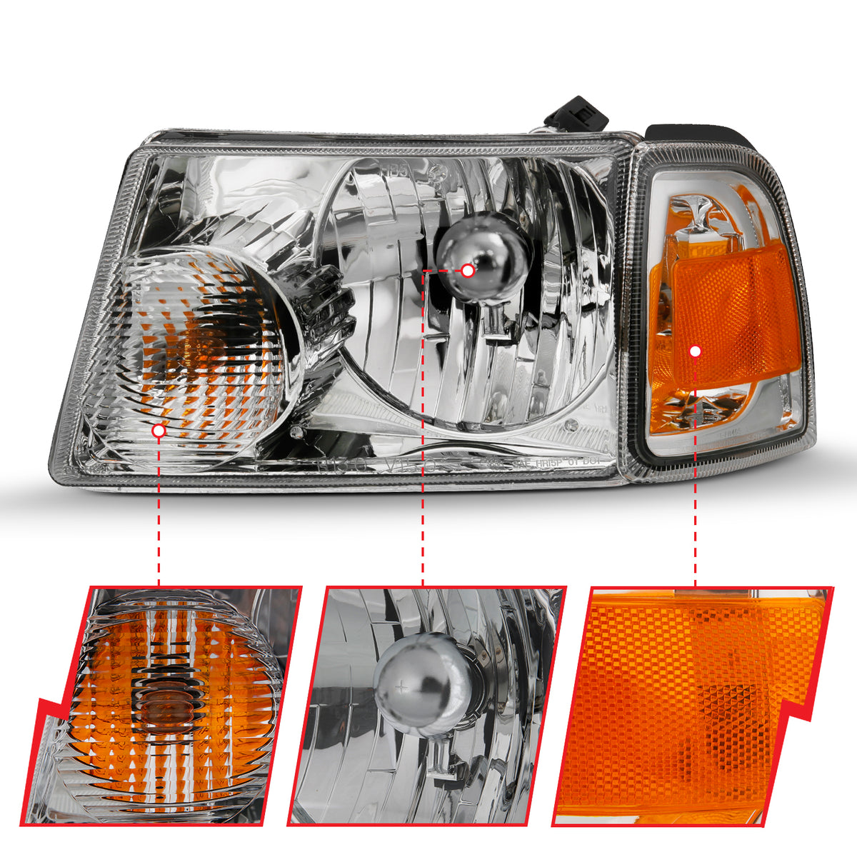 ANZO USA 111484 - Headlight Set