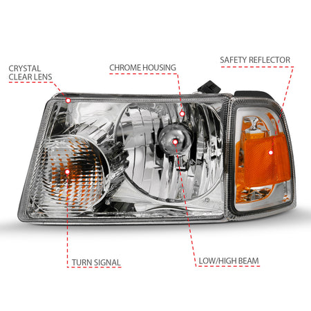 ANZO USA 111484 - Headlight Set