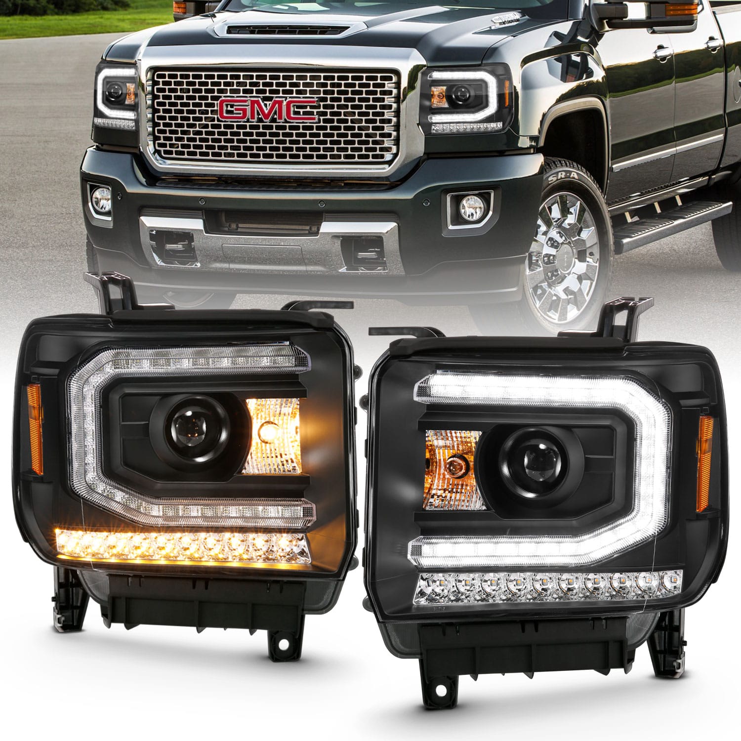 ANZO USA Electrical Lighting and Body ANZO USA 111485 Headlight Set
