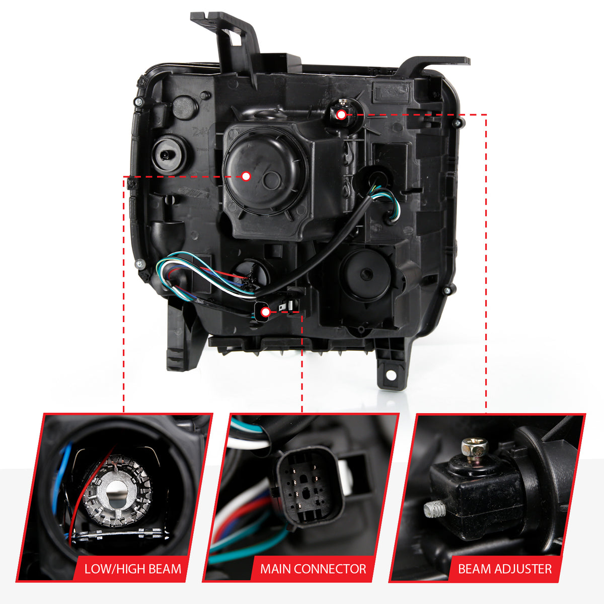 ANZO USA 111485 - Headlight Set