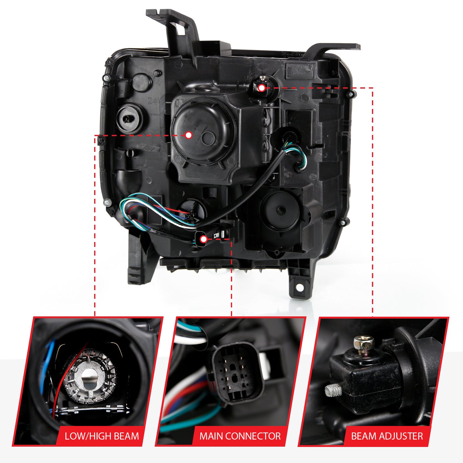 ANZO USA 111485 - Headlight Set