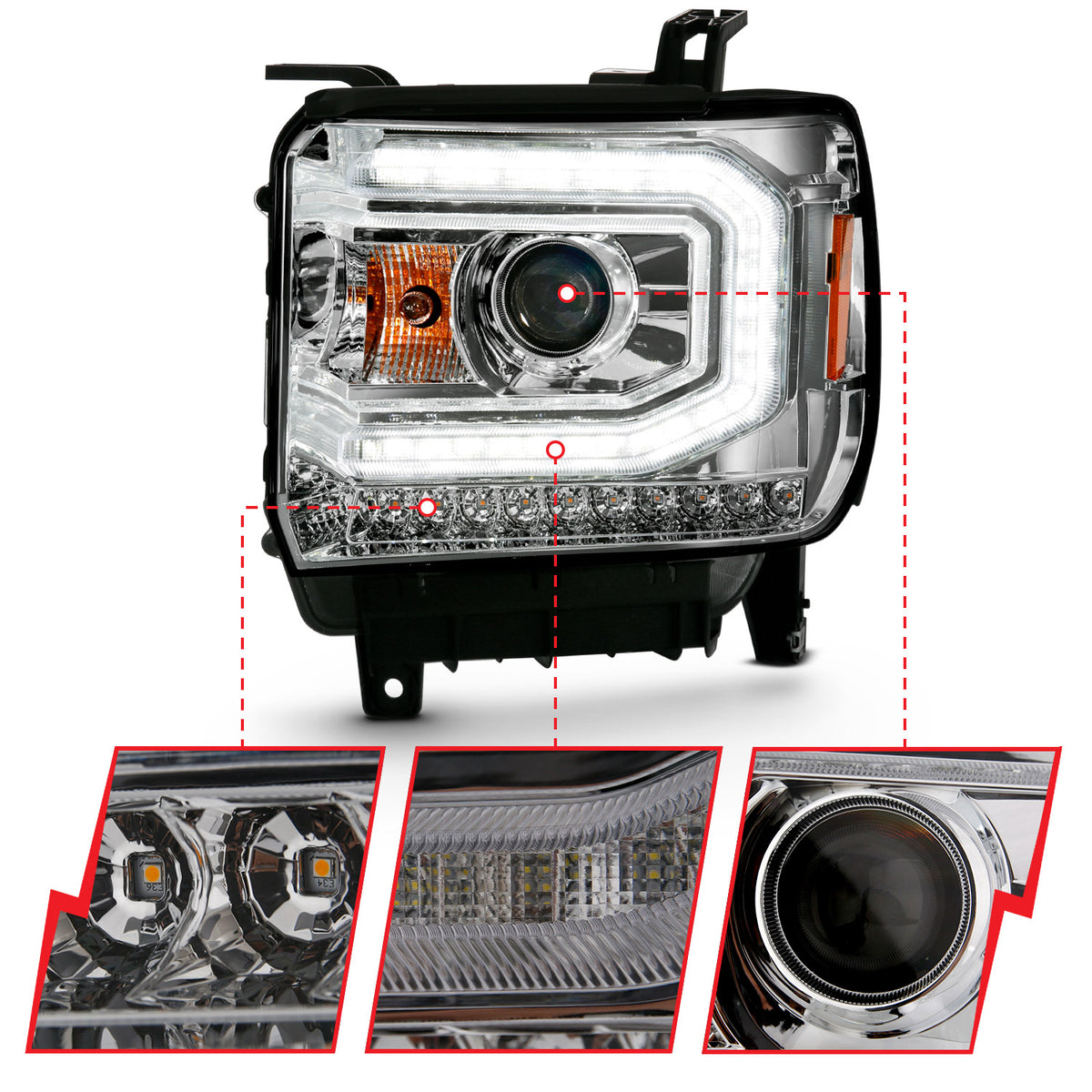 ANZO USA 111486 - Headlight Set