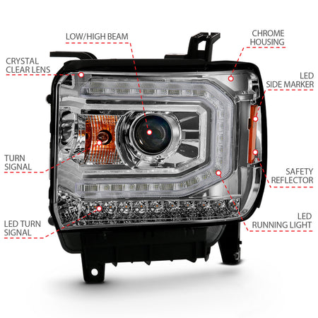 ANZO USA 111486 - Headlight Set