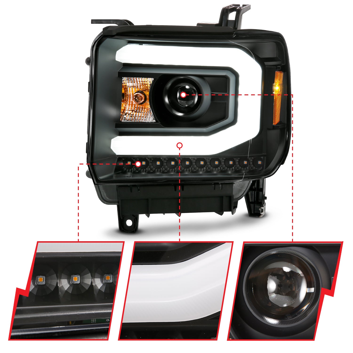 ANZO USA 111487 - Headlight Set