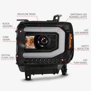 ANZO USA Electrical Lighting and Body ANZO USA 111487 Headlight Set