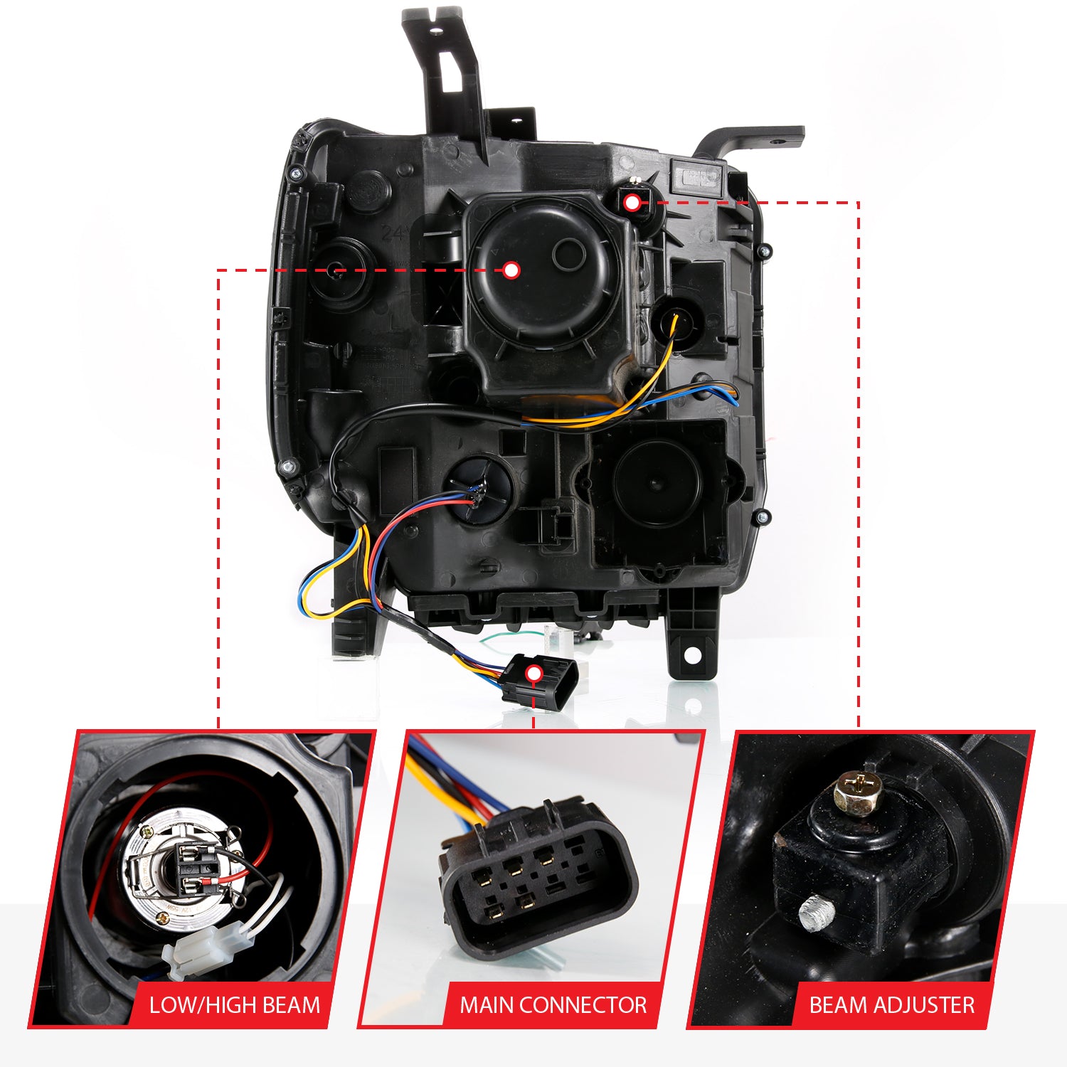 ANZO USA 111487 - Headlight Set