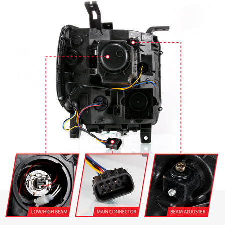 ANZO USA 111487 - Headlight Set