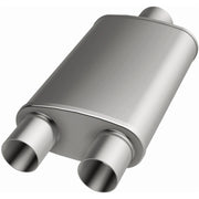 MagnaFlow Exhaust Products Exhaust MagnaFlow Exhaust Products 11148 - Straight-Through Performance Muffler; 2.25/2in. Center/Dual; 3.5x14x7 Body