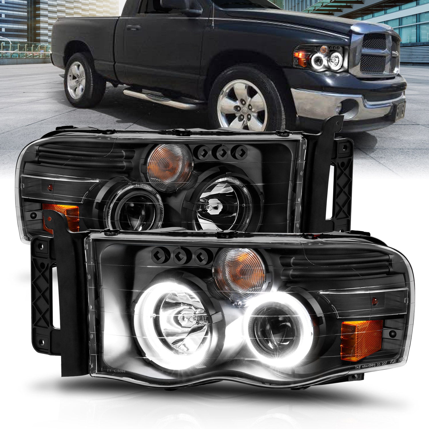ANZO USA 111490 - Headlight Set