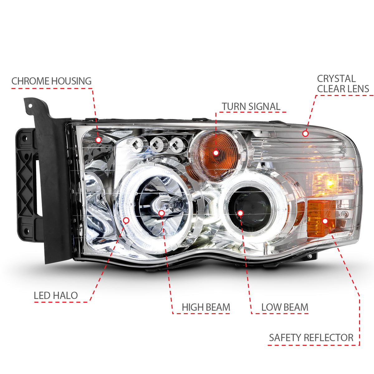 ANZO USA 111491 - Headlight Set